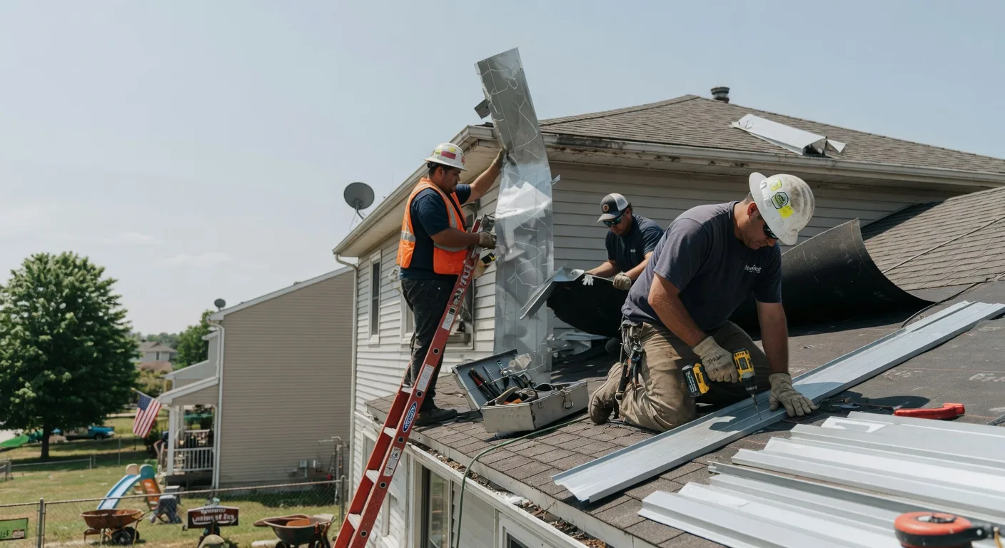 Storm Damage Metal Roof Repair in Koyuk, AK